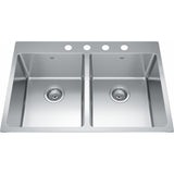 Brookmore Drop In Sink - BDL2131-9-1