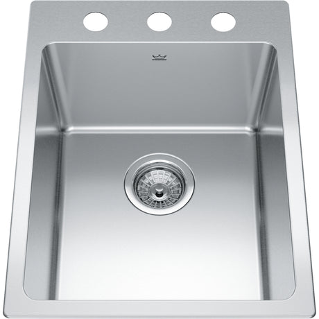 Brookmore Drop In Sink - BSL2116-9-1