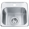 Steel Queen Drop In Sink - QSL1313-6-1