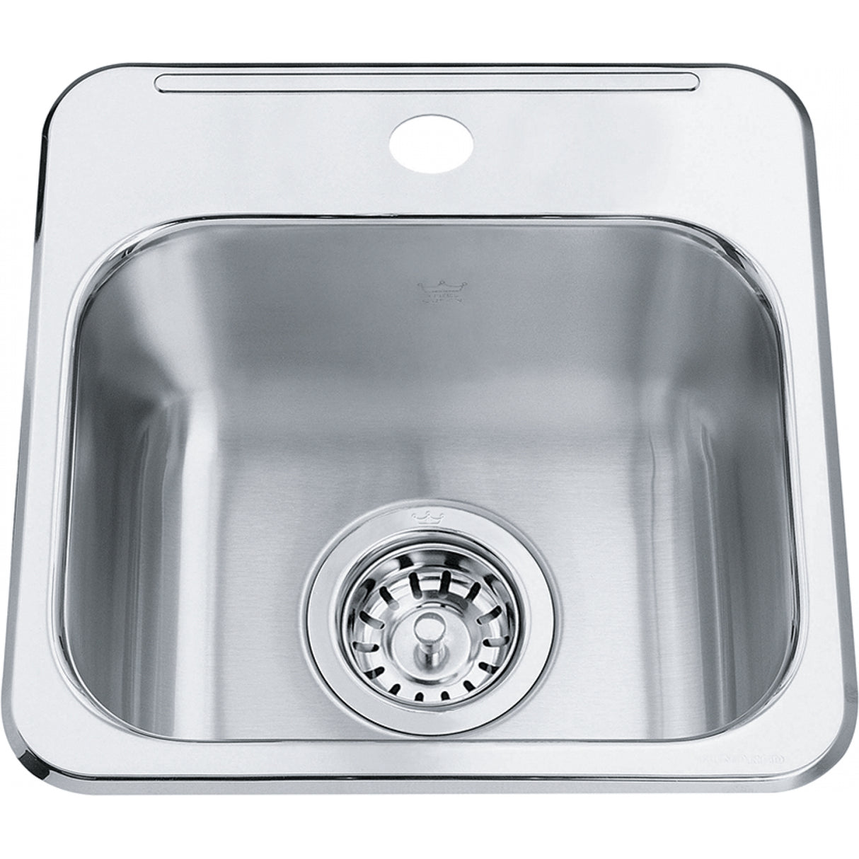Steel Queen Drop In Sink - QSL1313-6-1