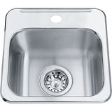Steel Queen Drop In Sink - QSL1313-6-1