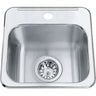 Steel Queen Drop In Sink - QSL1313-6-1