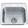 Steel Queen Drop In Sink - QSL1515-6-1