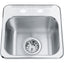 Steel Queen Drop In Sink - QSL1313-6-1