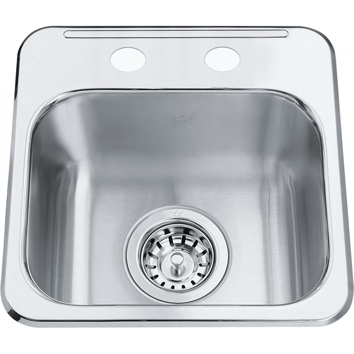 Steel Queen Drop In Sink - QSL1313-6-1
