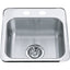 Steel Queen Drop In Sink - QSL1515-6-1