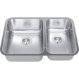 Steel Queen Undermount Sink QCUA1827R-8