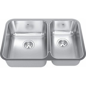 Steel Queen Undermount Sink QCUA1827R-8