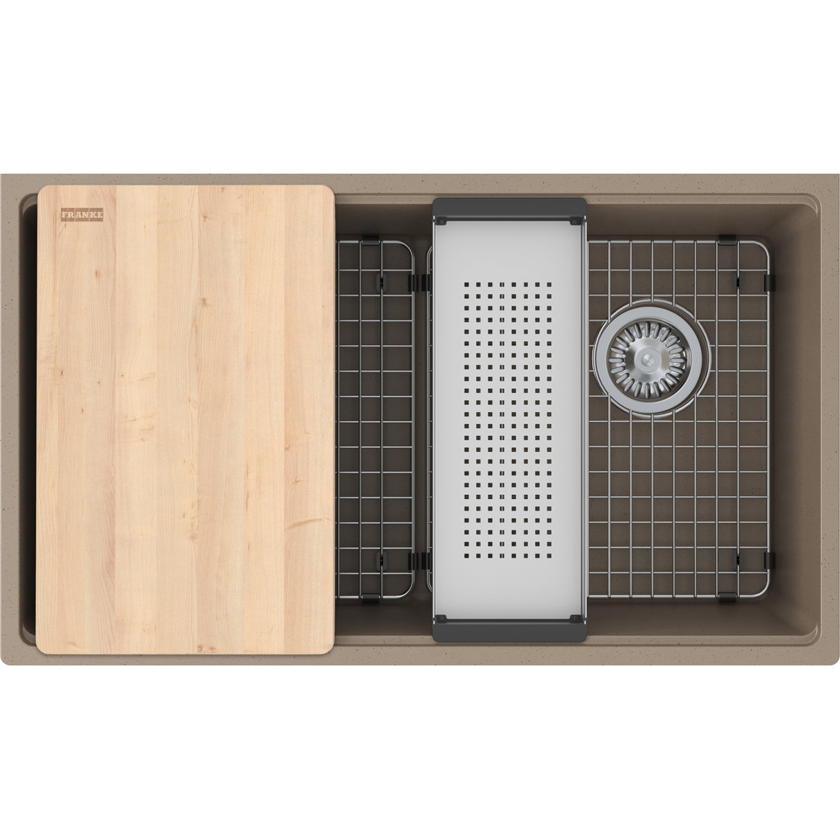 Maris Workcenter Sink MAG11031OW-CHA-WKC
