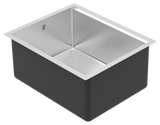 Al Fresco Outdoor 18" DM Party Sink Kit (w/ Fibre- Rock Covers, Bottle Guide, Ice Bucket)