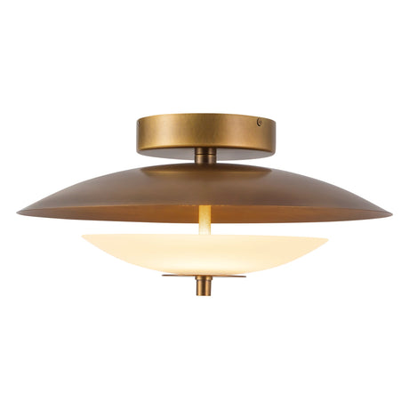 Alora Prescott 15-in Semi-Flush Mount