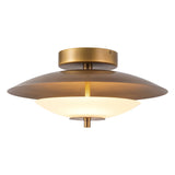 Alora Prescott 15-in Semi-Flush Mount