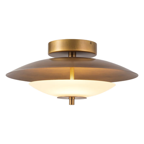 Alora Prescott 15-in Semi-Flush Mount