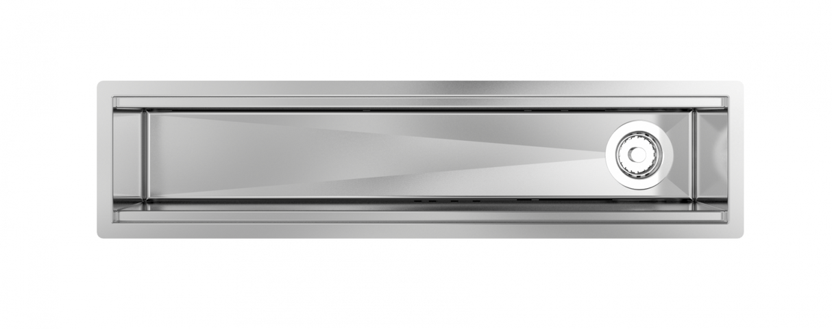Panama Slim 24" Chef Prep Station and Trough Sink with Accessories