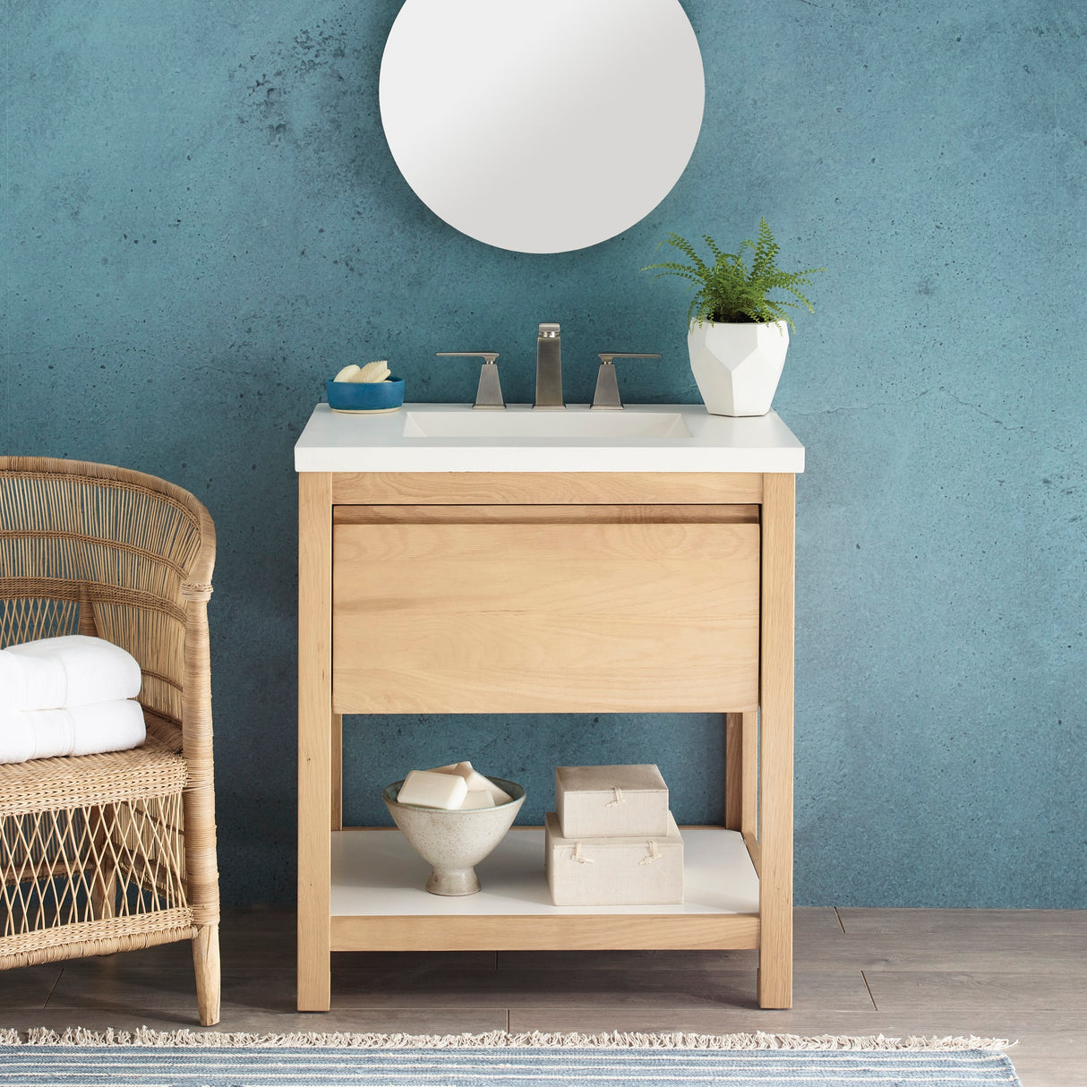 Palomar Vanity Top with Integral Sink