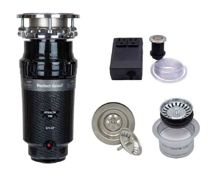 Double Bowl Standard Kitchen Sink Package - Extended Flange
