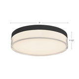 Kuzco Vibe Quara 7-in Flush Mount