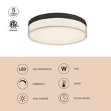 Kuzco Vibe Quara 7-in Flush Mount