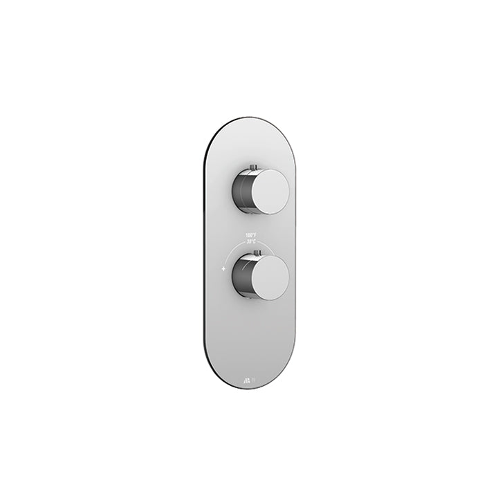 Round trim set for TURBO thermostatic valve #T12001