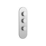 Round trim set for TURBO thermostatic valve #T12002