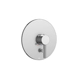 Round trim set for 1/2" pressure balance valve