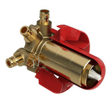 Rough Valve/trim 3-way Type T/p (Thermostatic/pressure Balance) Coaxial Valve Rough