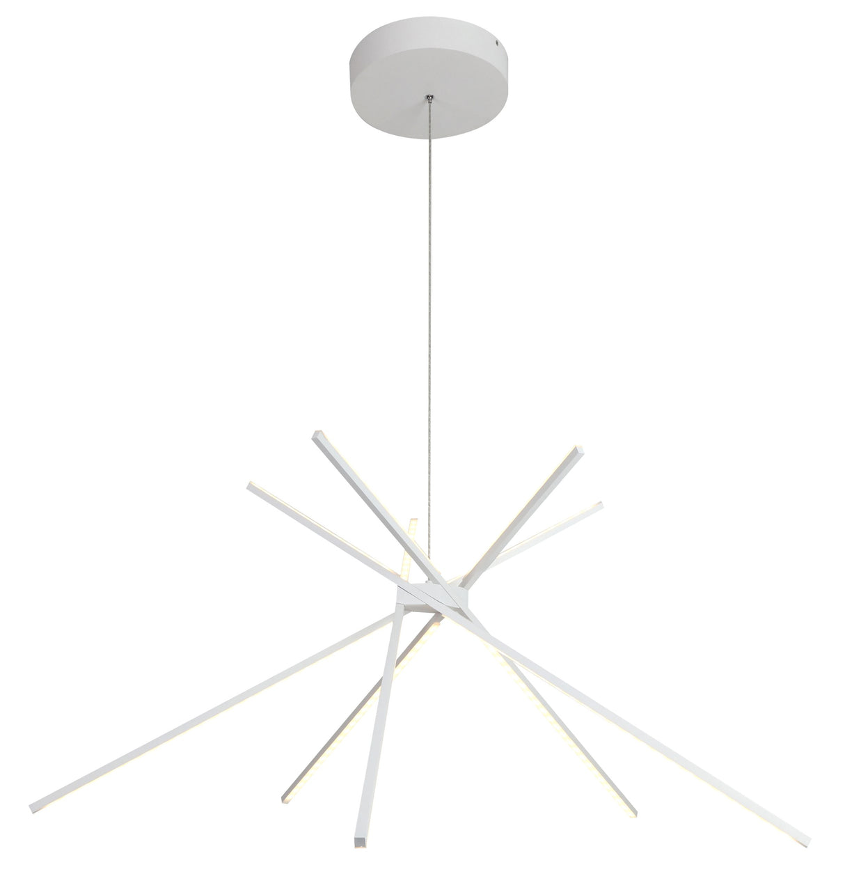 LED Chandelier ALU02C42WH