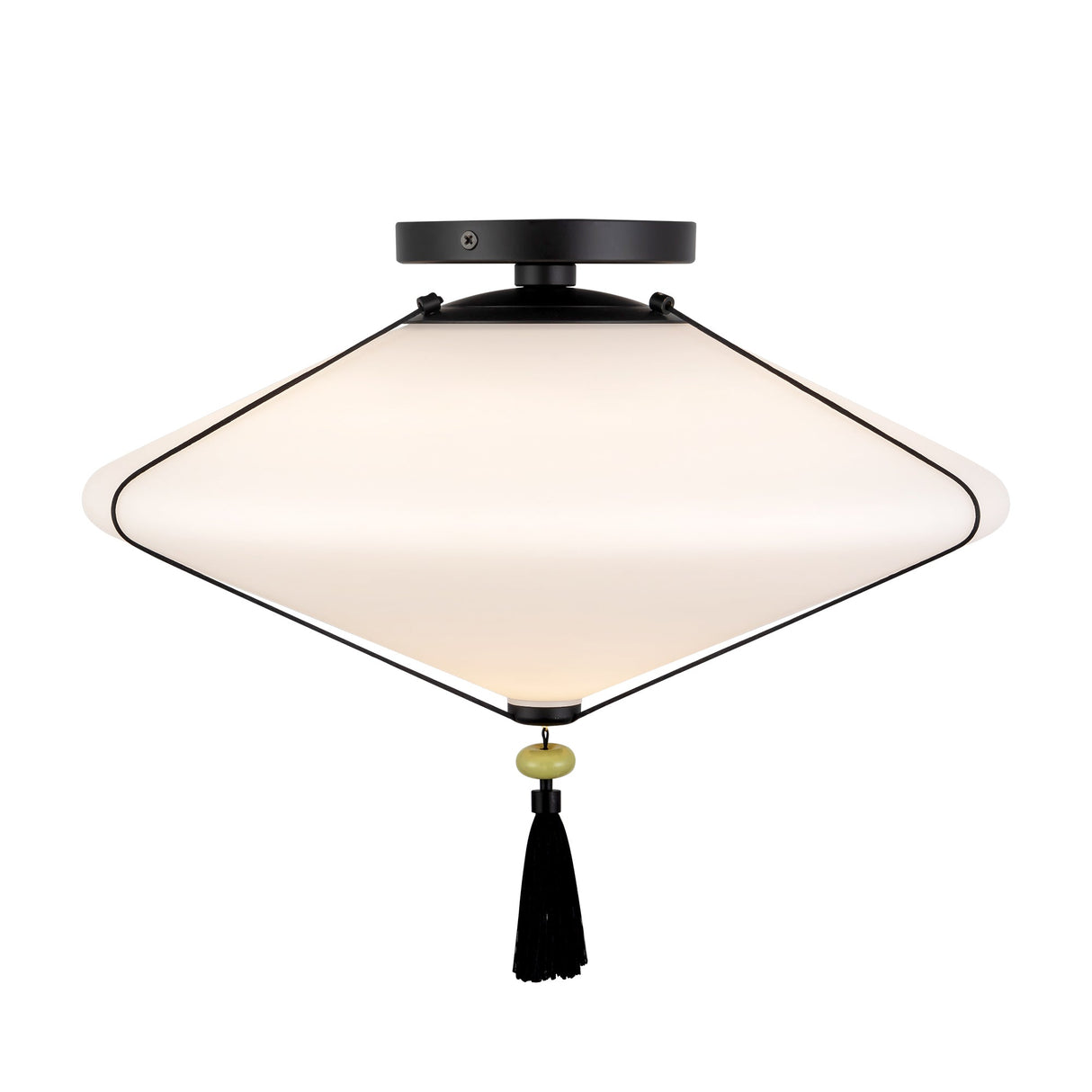 Alora Mood Reeve 15-in Semi-Flush Mount