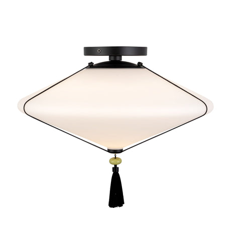 Alora Mood Reeve 15-in Semi-Flush Mount