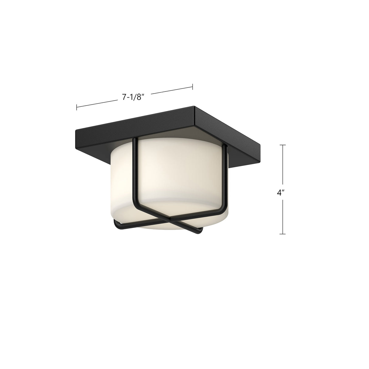 Kuzco Regalo 7-in Flush Mount