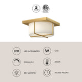 Kuzco Regalo 10-in Flush Mount