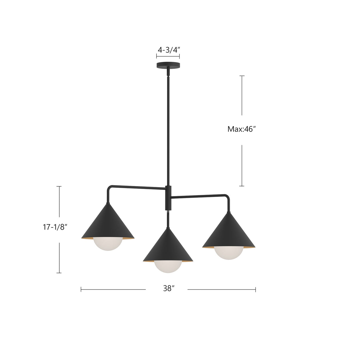 Alora Mood Remy 38-in Chandelier