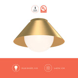 Alora Mood Remy 14-in Flush Mount