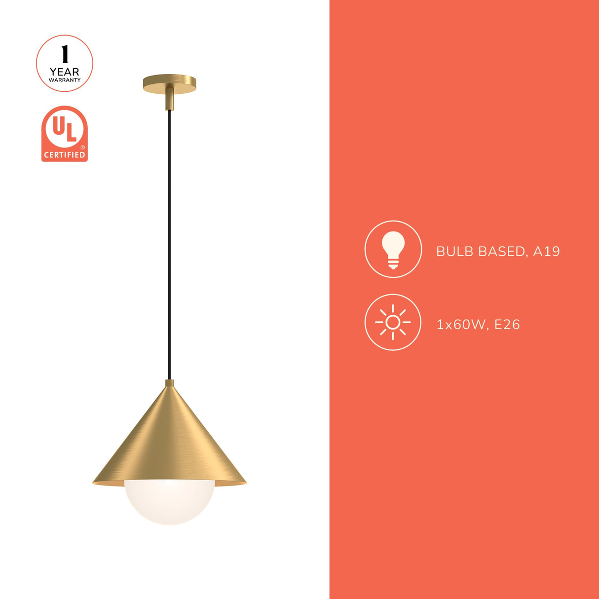 Alora Mood Remy 14-in Pendant