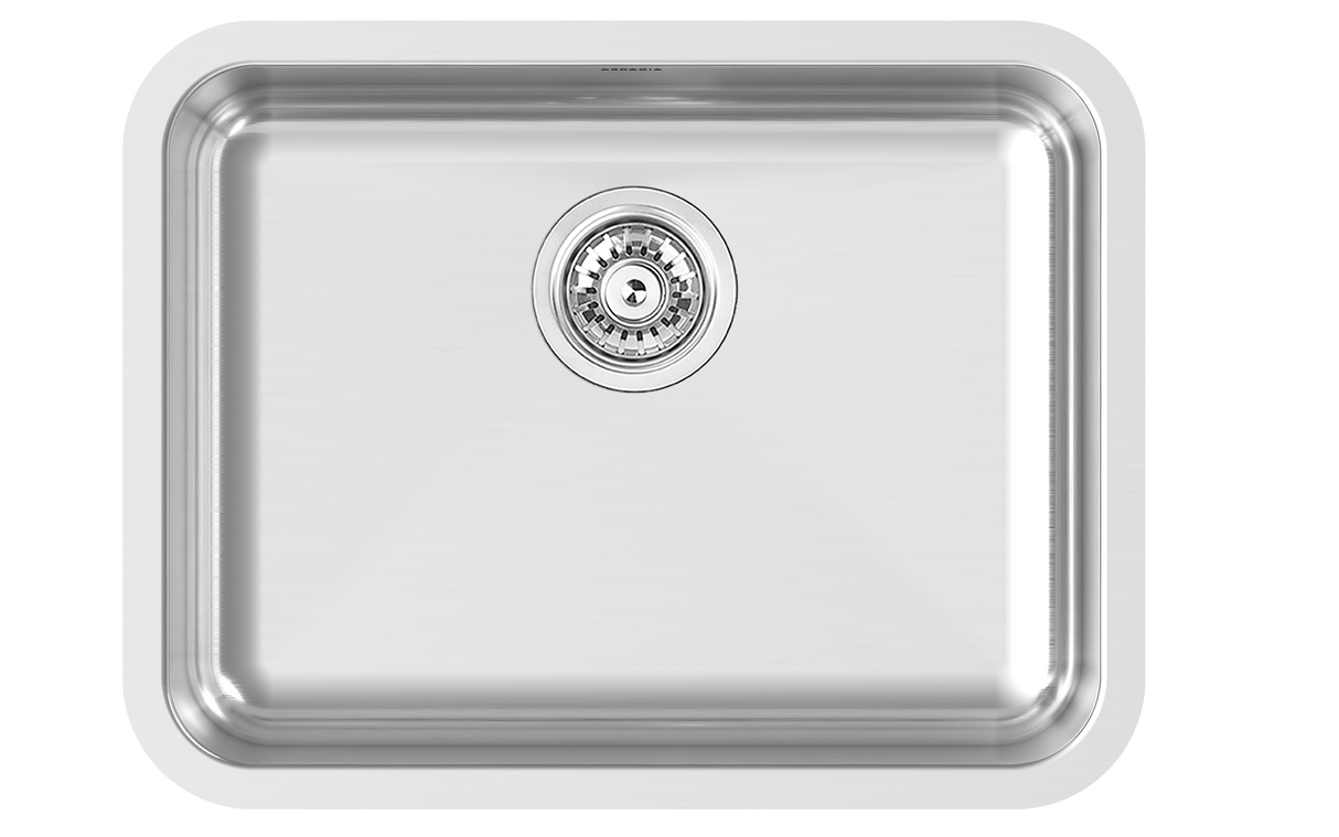 Revo U 23" Single Sink TM, 18 Gauge, R50, Single Box