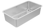 Revo U 32.5" Single Sink TM, 18 Gauge, R50, Single Box