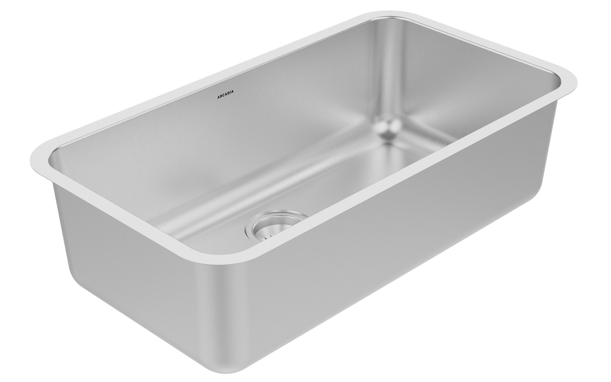 Revo 32.5" Single Sink Undermount, 18 Gauge, R50, Single Box