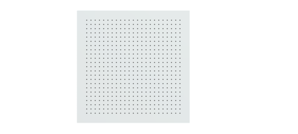 16" CEILING MOUNTED SHOWER HEAD