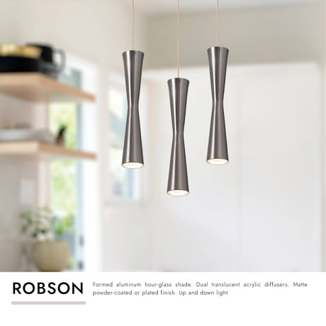 Kuzco Robson 2-in 3 Head Multi Pendant