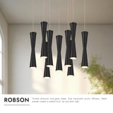 Kuzco Robson 2-in 9 Head Multi Pendant
