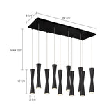 Kuzco Robson 2-in 10 Head Multi Pendant