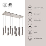 Kuzco Robson 2-in 10 Head Multi Pendant