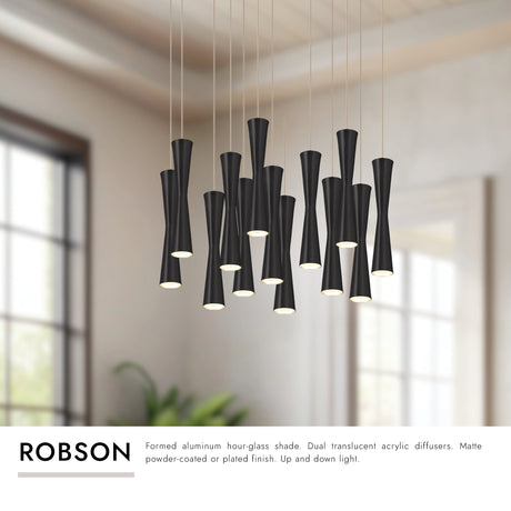 Kuzco Robson 2-in 13 Head Multi Pendant
