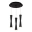 Kuzco Robson 2-in 3 Head Multi Pendant