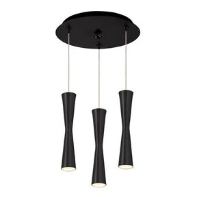 Kuzco Robson 2-in 3 Head Multi Pendant