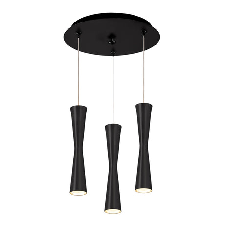 Kuzco Robson 2-in 3 Head Multi Pendant