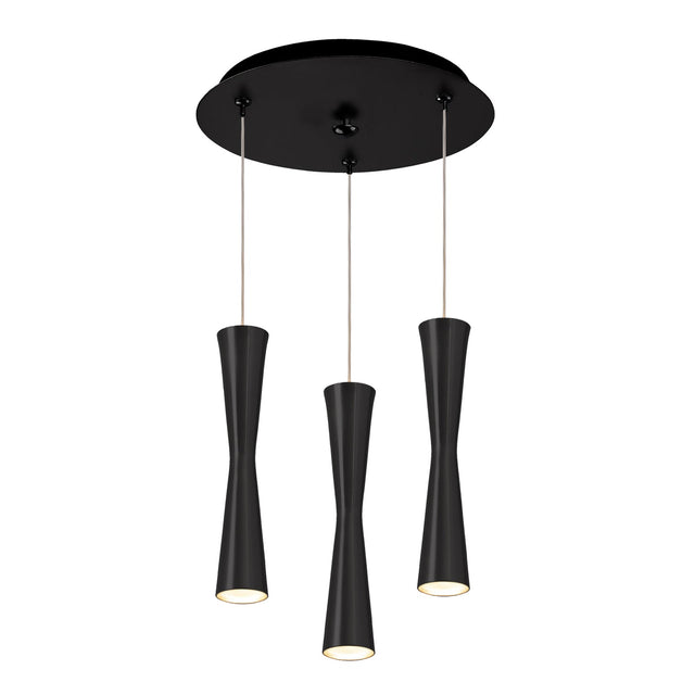 Kuzco Robson 2-in 3 Head Multi Pendant