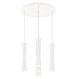 Kuzco Robson 2-in 5 Head Multi Pendant