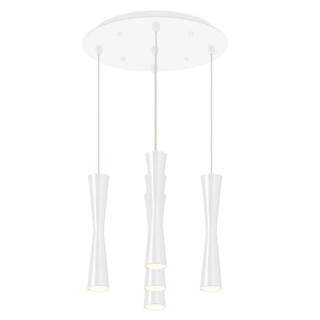 Kuzco Robson 2-in 5 Head Multi Pendant