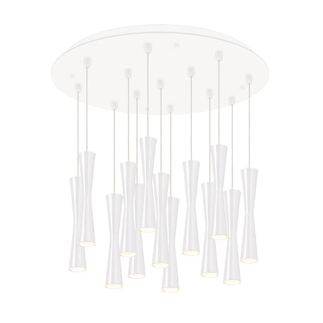 Kuzco Robson 2-in 13 Head Multi Pendant
